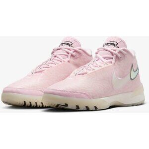 Nike Zoom LeBron NXXT Genisus basketball shoes in the 'Pink Foam Sail' 12m